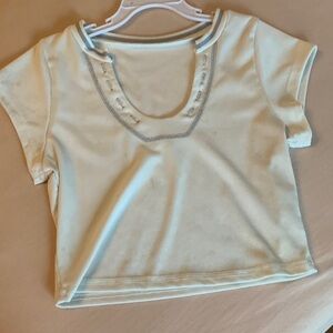 PREPPY woman’s XS urban outfitters white top